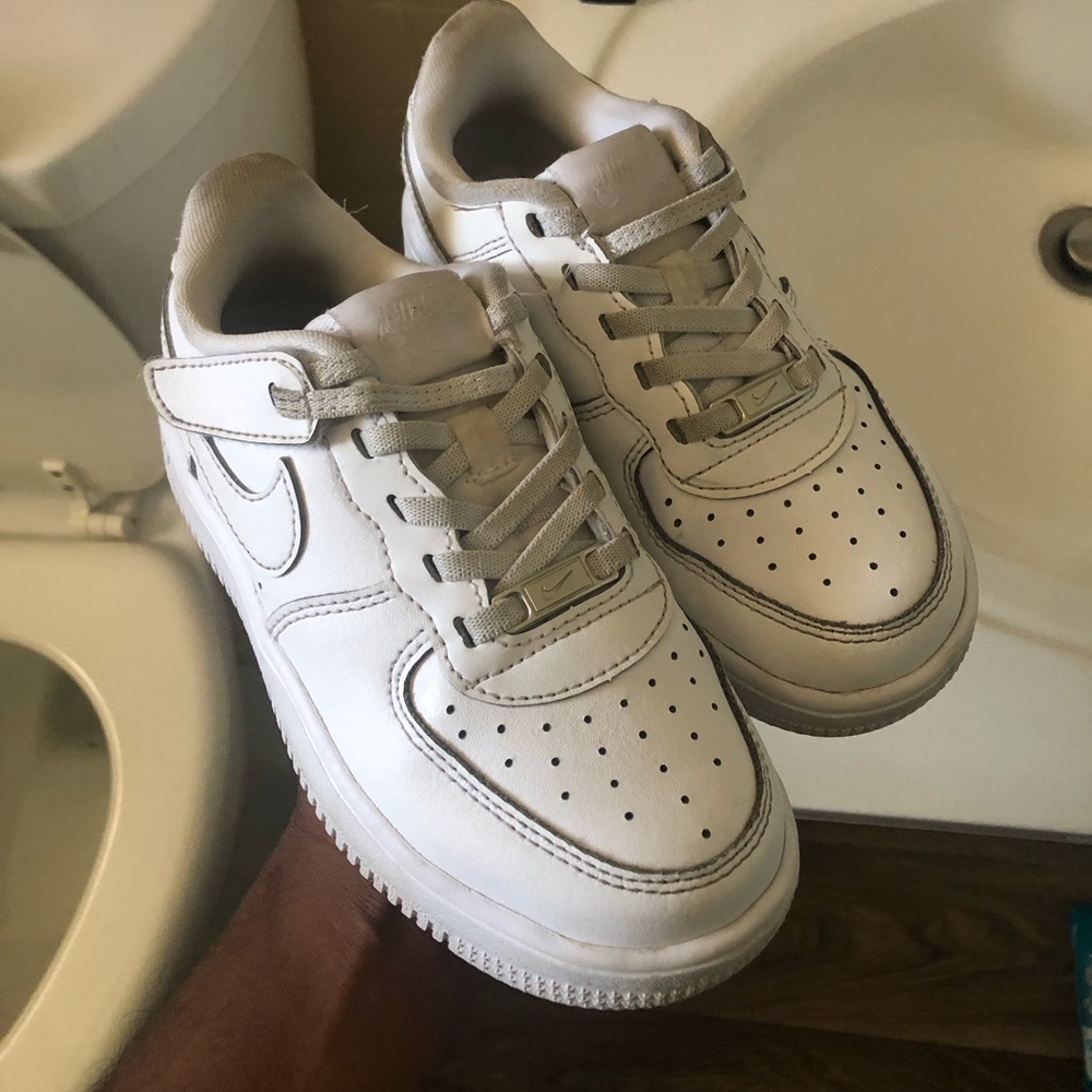 White Air Force 1s